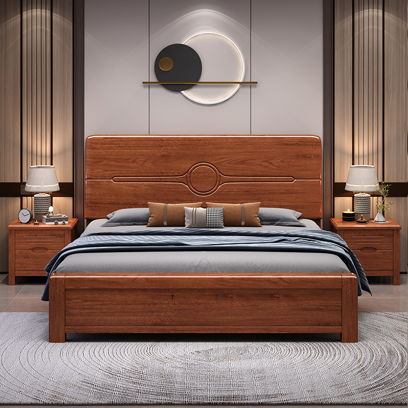 เตียงไม้วอลนัทแท้ ดีไซน์เรียบง - Gas Lift Storage Bed Hydraulic บทวิจารณ์และราคา