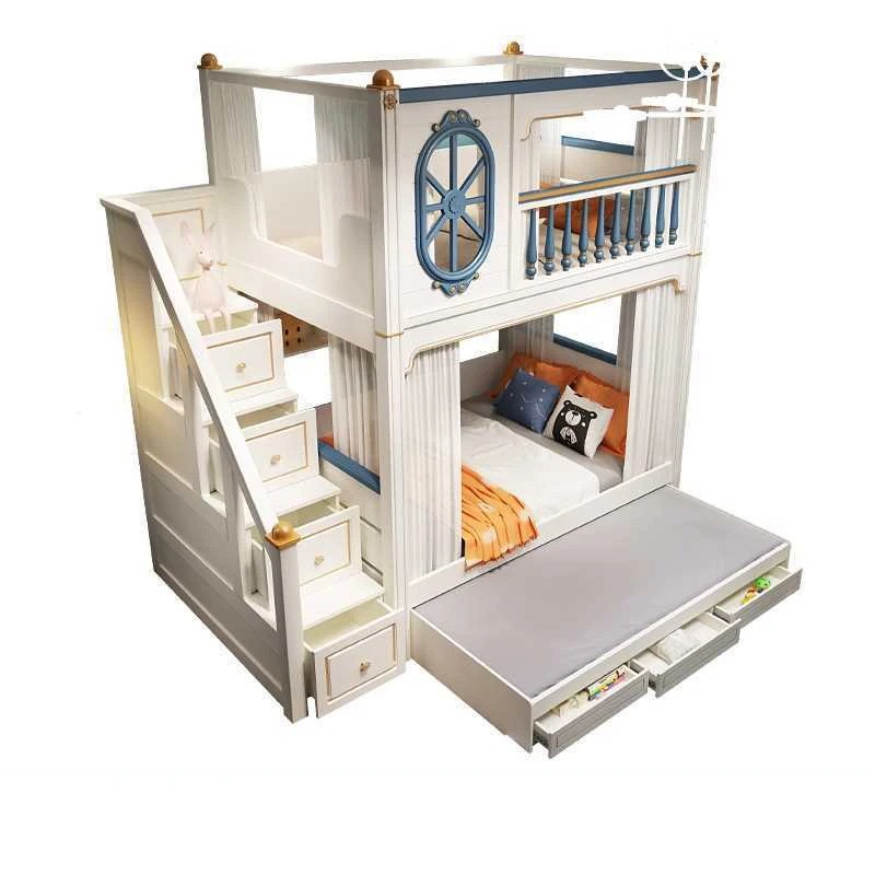 สำหรับเฟอร์นิเจอร์ห้องนอนเด็กส - Bunk Bed With Stairs And Slide บทวิจารณ์และราคา